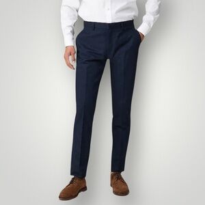 J. CREW Ludlow Classic Fit Unstructured Suit Pant | Navy | 34 X 30